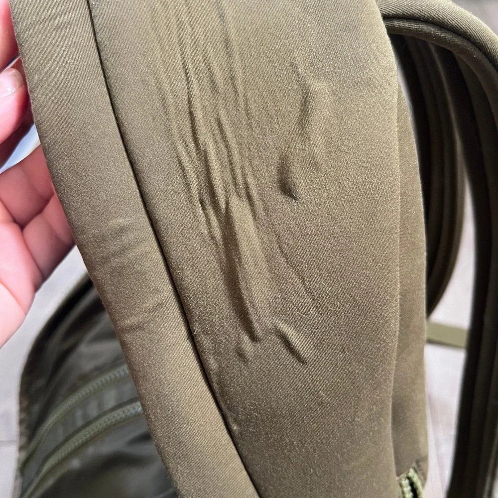 Dagne Dover Dakota Neoprene Backpack Olive Green Medium